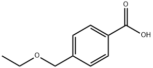 4-乙氧基甲基苯甲酸 结构式