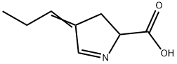 2H-Pyrrole-2-carboxylicacid,3,4-dihydro-4-propylidene-(9CI) 结构式