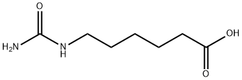 6-(氨基甲酰氨基)己酸 结构式
