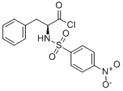 N-(4-硝基苯磺酰)-L-苯丙氨酸氯 结构式