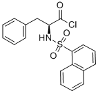 N-(1-萘磺酰氯)-L-苯丙氨酸氯 结构式