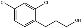 3-(2,4-二氯苯基)-丙-1-醇 结构式