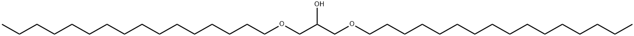 1,3-二(十六烷氧基)丙-2-醇 结构式