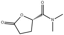 2-Furancarboxamide,tetrahydro-N,N-dimethyl-5-oxo-,(S)-(9CI) 结构式