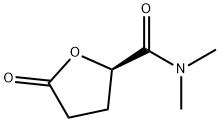 2-Furancarboxamide,tetrahydro-N,N-dimethyl-5-oxo-,(R)-(9CI) 结构式