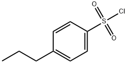 4-正丙基苯磺酰氯 结构式