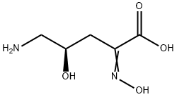 Pentanoic acid, 5-amino-4-hydroxy-2-(hydroxyimino)-, (R)- (9CI) 结构式