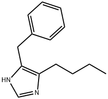 5-BENZYL-4-BUTYLIMIDAZOLE 结构式