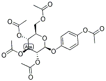 五乙酰熊果苷 结构式