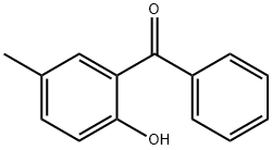 2-羟基-5-甲基苯甲酮 结构式