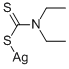 二乙基二硫代氨基甲酸银 结构式