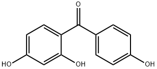 2,4,4'-三羟基二苯甲酮 结构式