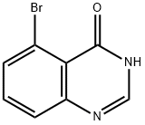 5-溴喹唑啉-4-酮 结构式