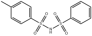 N-(苯基磺酰基)对甲苯磺酰胺 结构式