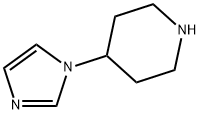 4-咪唑哌啶 结构式