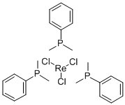 MER-三氯三(二甲基苯基膦)铼(III) 结构式