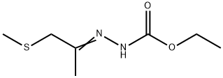 Hydrazinecarboxylic  acid,  [1-methyl-2-(methylthio)ethylidene]-,  ethyl  ester  (9CI) 结构式