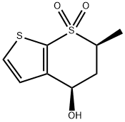 (4R,6S)-6-Methyl-7,7-dioxo-5,6-dihydro-4H-thieno[2,3-b]thiopyran-4-ol