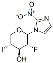 1-(2-fluoro-4-iodo-2,4-dideoxyxylopyranosyl)-2-nitroimidazole 结构式