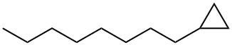 Octylcyclopropane 结构式