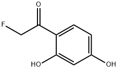 Ethanone, 1-(2,4-dihydroxyphenyl)-2-fluoro- (9CI) 结构式