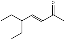 3-Hepten-2-one, 5-ethyl-, (3E)- (9CI) 结构式