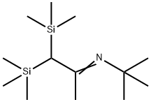 Α,Α-双(三甲基硅基)叔丁基酮亚胺 结构式