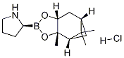 (S)-2-吡咯烷硼酸 (-)-蒎烷二醇酯盐酸盐 结构式