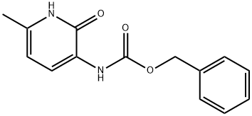 3-CBZ-氨基-6-甲基-2-吡啶酮 结构式