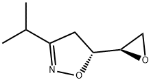 Isoxazole, 4,5-dihydro-3-(1-methylethyl)-5-oxiranyl-, (R*,R*)- (9CI) 结构式