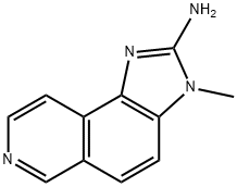 2-Amino-3-methyl-3H-imidazo[4,5-F]isoquinoline 结构式