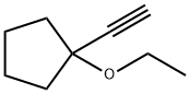 Cyclopentane, 1-ethoxy-1-ethynyl- (9CI) 结构式