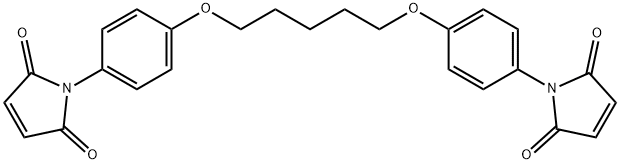 1,4-BIS(4-MALEIMIDOPHENOXY)PENTANE 结构式
