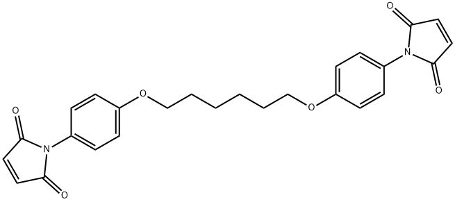 1,4-BIS(4-MALEIMIDOPHENOXY)HEXANE 结构式