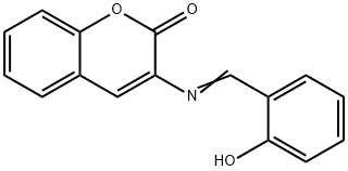 N-salicylidene-3-aminocoumarin 结构式