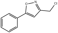 3-(氯甲基)-5-苯基异恶唑 结构式