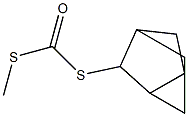 Carbonodithioic acid, S-methyl S-tricyclo[2.2.1.02,6]hept-3-yl ester (9CI) 结构式