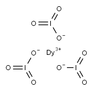 镝三碘酸盐 结构式