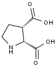 2,3-Pyrrolidinedicarboxylicacid,(2R-cis)-(9CI) 结构式