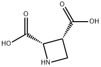 2,3-Azetidinedicarboxylicacid,(2S-cis)-(9CI) 结构式