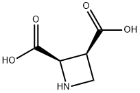 2,3-Azetidinedicarboxylicacid,(2R-cis)-(9CI) 结构式