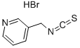 3-PICOLYL ISOTHIOCYANATE HYDROBROMIDE 结构式