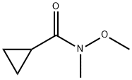 N-甲氧基-N-甲基环丙烷甲酰胺 结构式