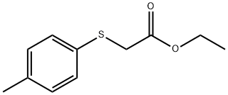 乙基 2-(P-苯甲基硫代)乙酸酯 结构式