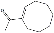 Ethanone, 1-(1-cycloocten-1-yl)-, [S-(Z)]- (9CI) 结构式