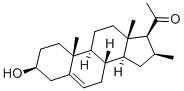 16-BETA-METHYLPREGNENOLONE 结构式