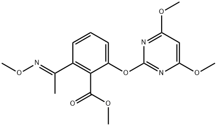 (E)- 嘧草醚 结构式