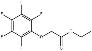 PENTAFLUOROPHENYLOXY-ACETIC ACID ETHYL ESTER 结构式