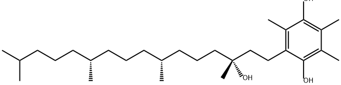α-生育酚喹诺 结构式