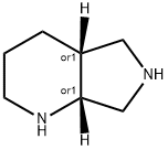 (R,R)-2,8-二氮杂双环[4,3,0]壬烷 结构式